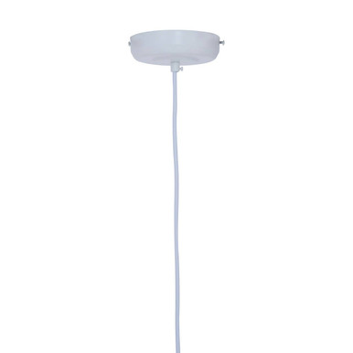 Lavis Teardrop White Pendant Light