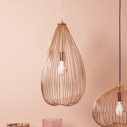 Lavis Gold Iron Pendant Light