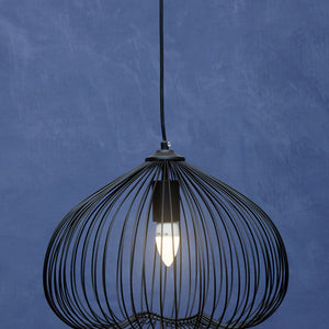 Black Finish Pendant Light | Lavis
