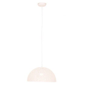 Large White Pendant Light | Lenno