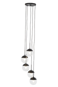 Revive 5 Globe Pendant Light