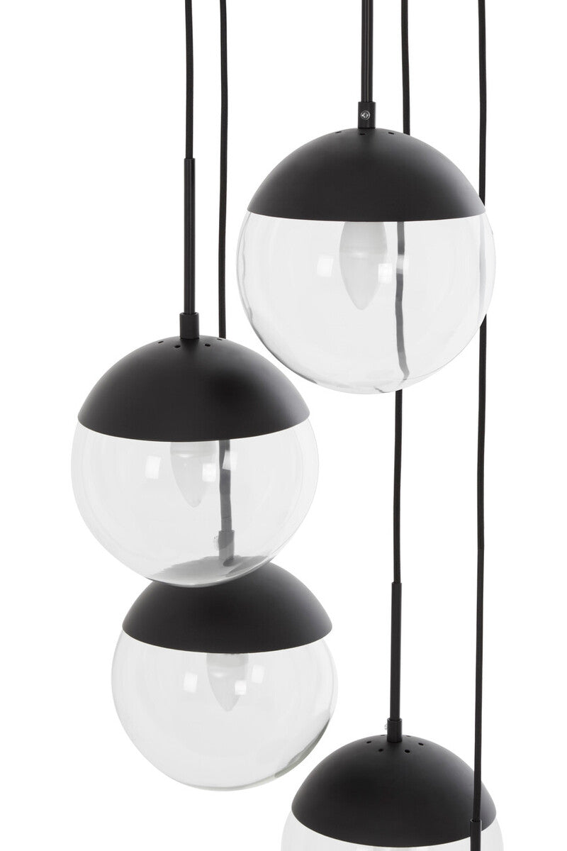 Revive 5 Globe Pendant Light
