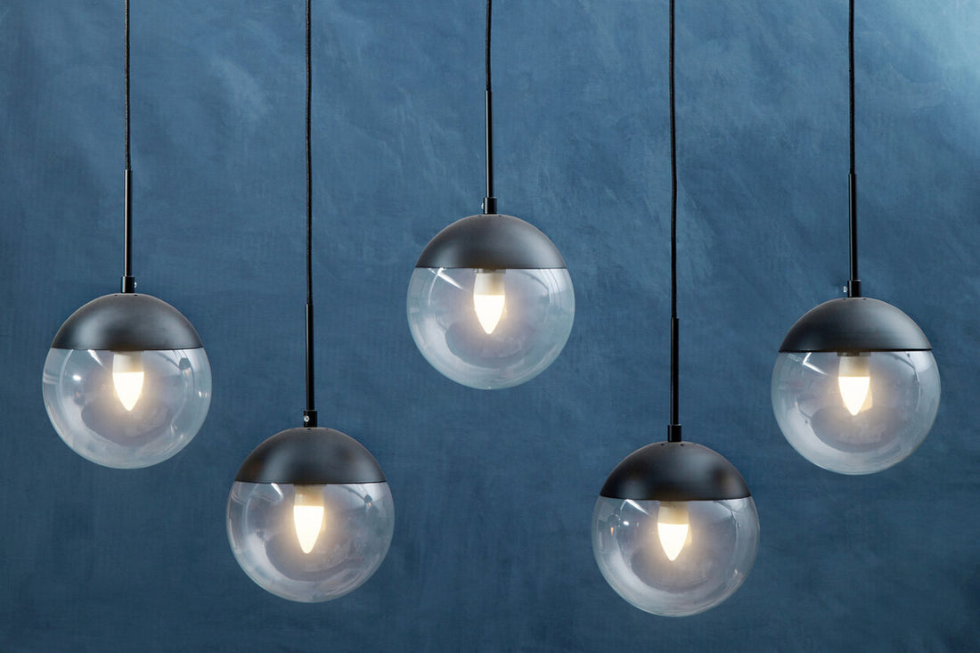 Revive Clear Glass Shades Pendant Light
