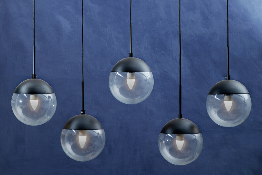 Revive Clear Glass Shades Pendant Light