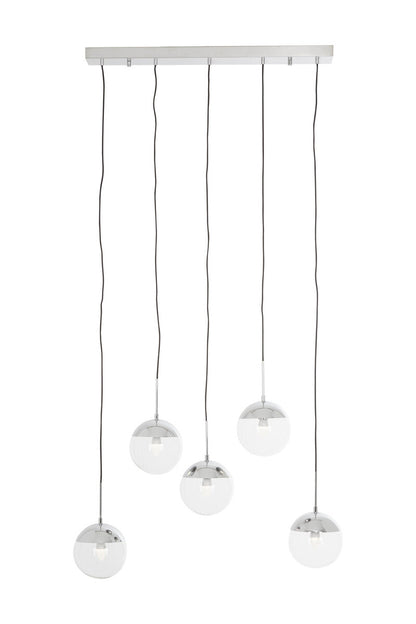 Revive Chrome 5 Pendant Light