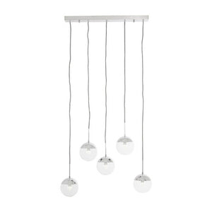 Revive Chrome 5 Pendant Light