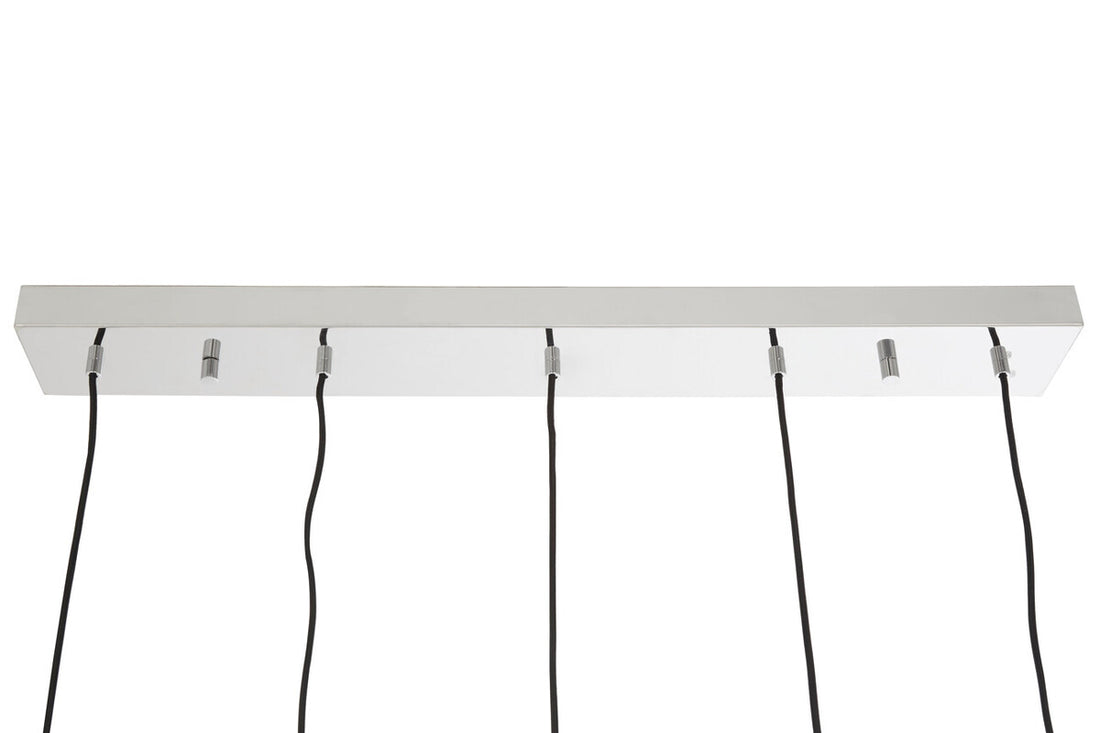 Revive Chrome 5 Pendant Light