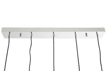 Revive Chrome 5 Pendant Light