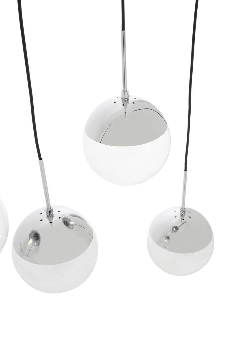 Revive Chrome 5 Pendant Light