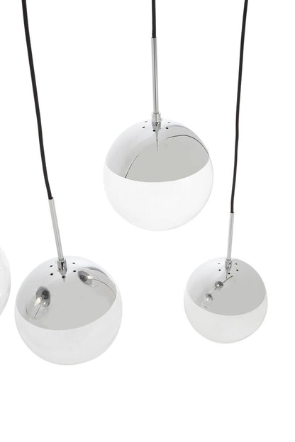 Revive Chrome 5 Pendant Light