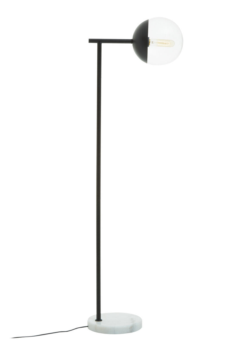 Revive Black Finish Floor Lamp