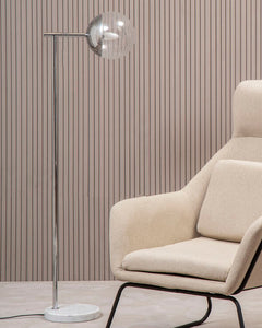 Revive Chrome Finish Floor Lamp