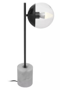 Revive Black Finish Metal Table Lamp
