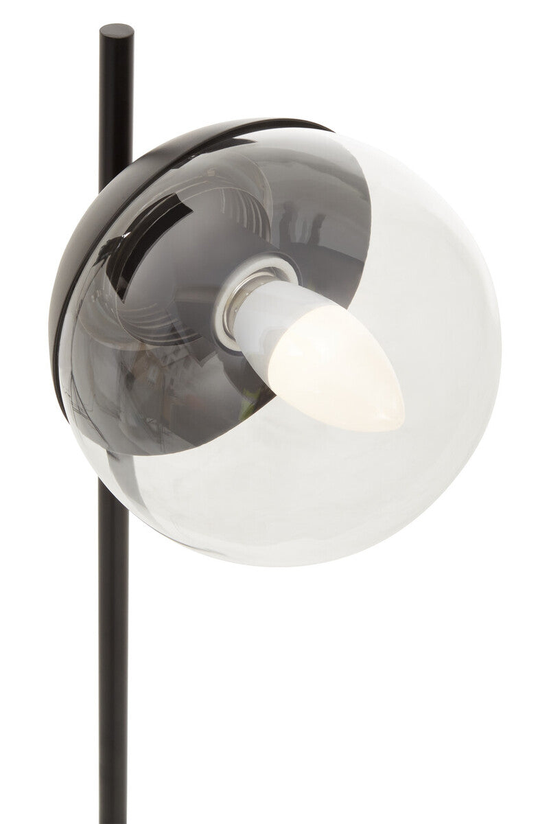 Revive Black Finish Metal Table Lamp