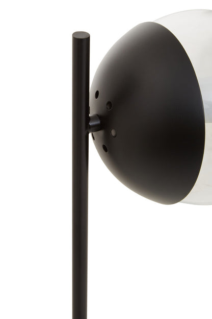 Revive Black Finish Metal Table Lamp