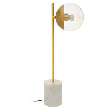 Revive Gold Finish Metal Table Lamp