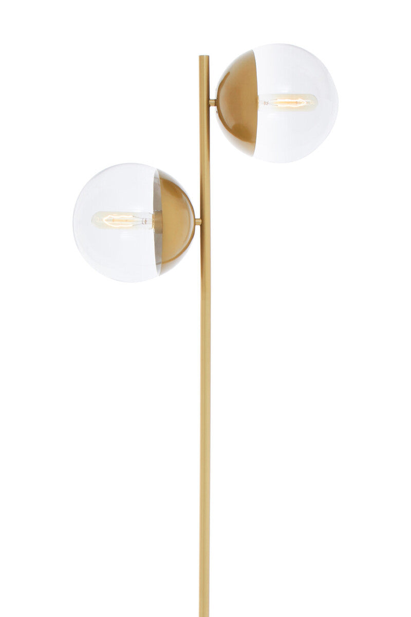 Revive Two Light Gold Finish Floor Lamp - image 3