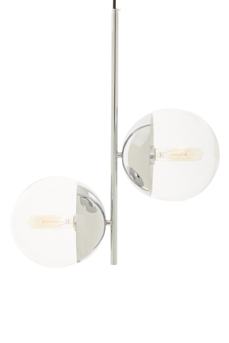 Revive Chrome Finish 2 Bulb Pendant Light