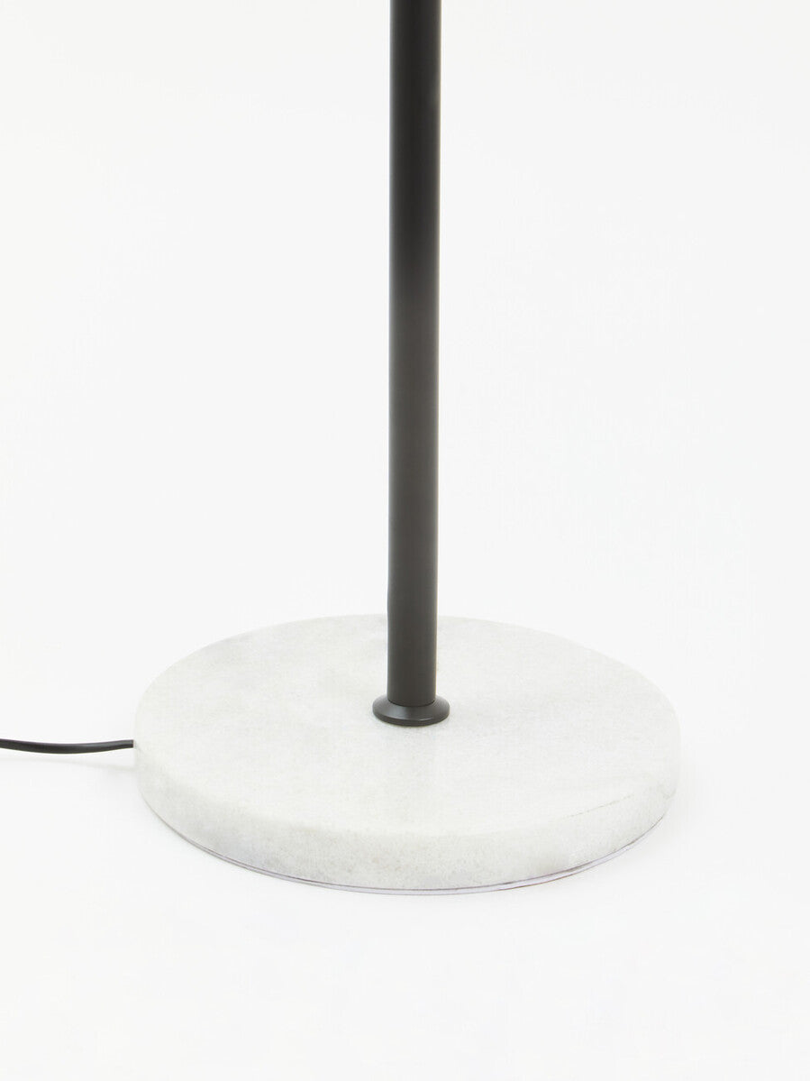 Revive Black Finish Metal Floor Lamp