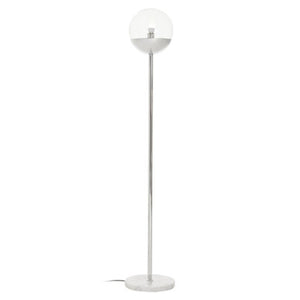 Revive Chrome Finish Metal Floor Lamp