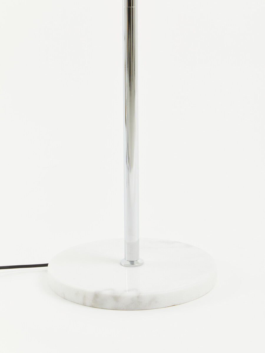Revive Chrome Finish Metal Floor Lamp