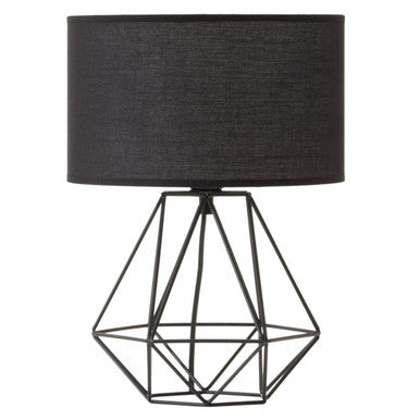 Wyra Black Shade Table Lamp