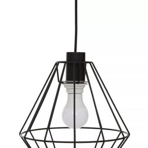Black Cage Pendant Light | Wyra