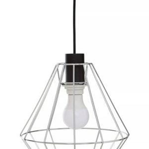 Chrome Cage Pendant Light | Wyra