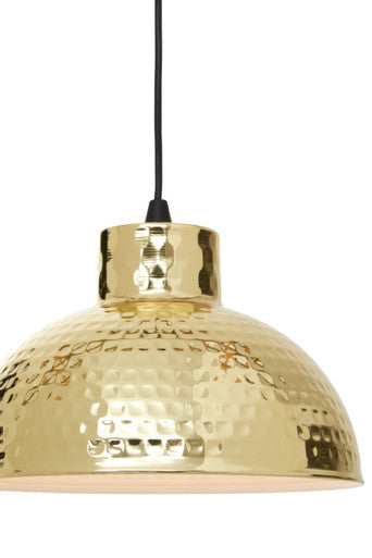 New Foundry Gold Finish Pendant light