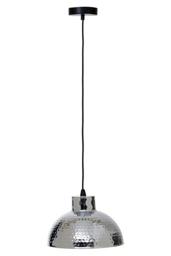 New Foundry Chrome Finish Iron Pendant light