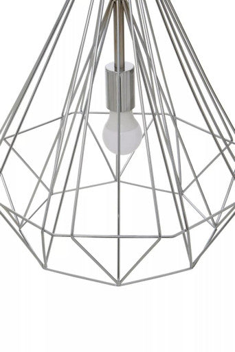 Wyra Chrome Conical Pendant light