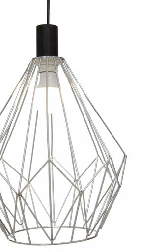 Wyra Chrome Gold Frame Pendant light