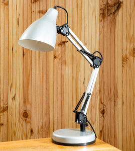 Finley Silver Desk Lamp
