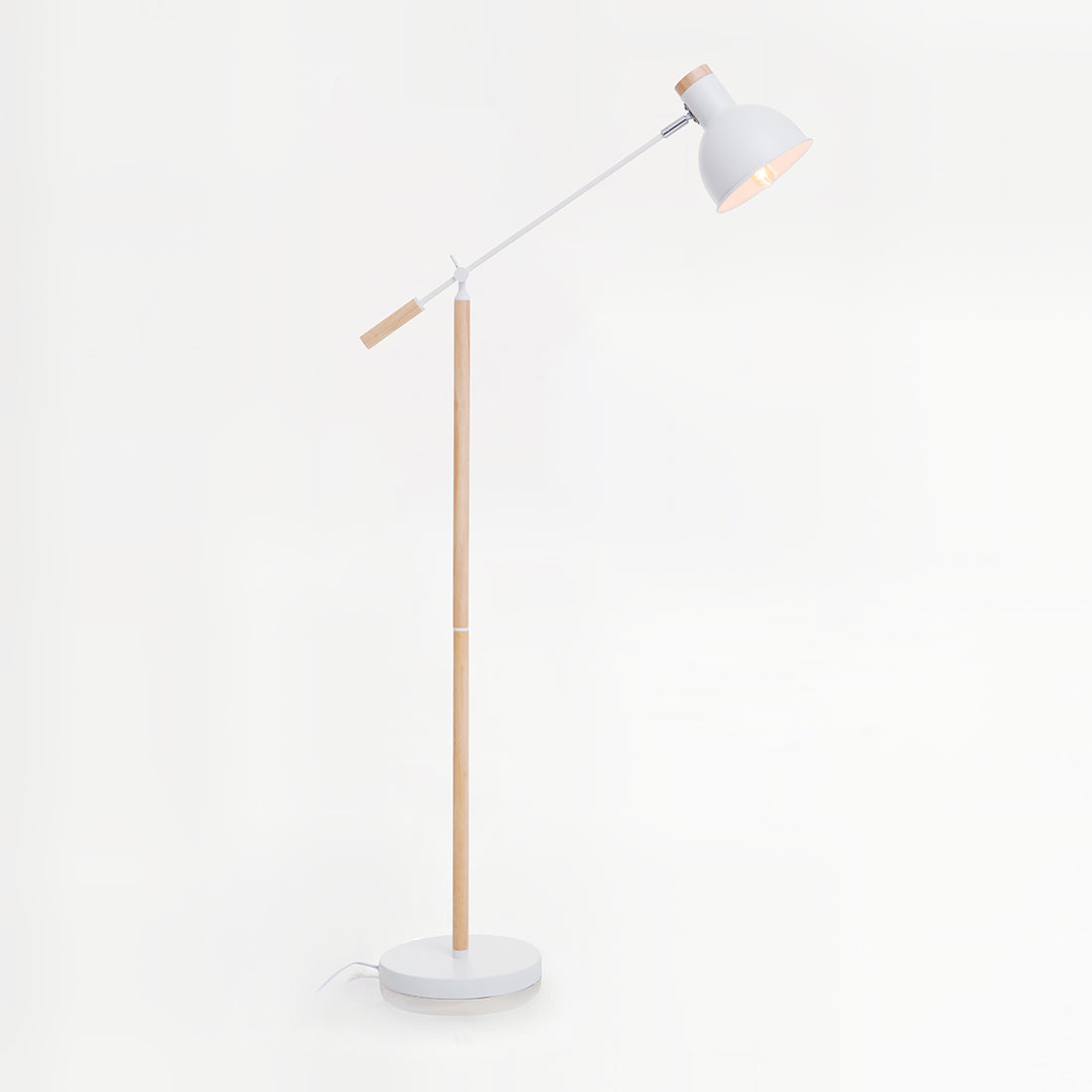 Stockholm Matte White Floor Lamp