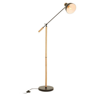 Stockholm Matte Black Floor Lamp