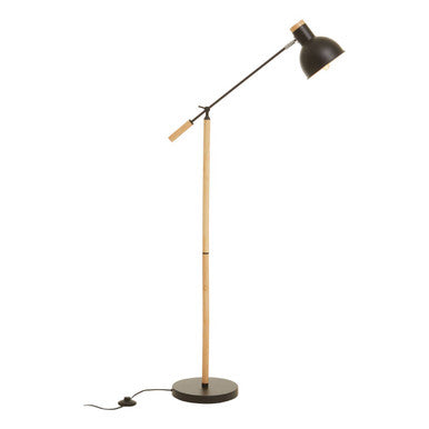 Stockholm Matte Black Floor Lamp
