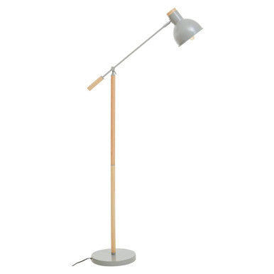 Stockholm Matte Grey Floor Lamp