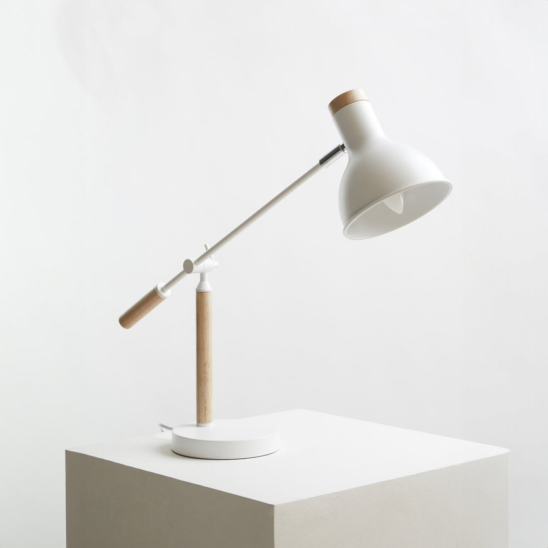 Stockholm Matte White Table Lamp