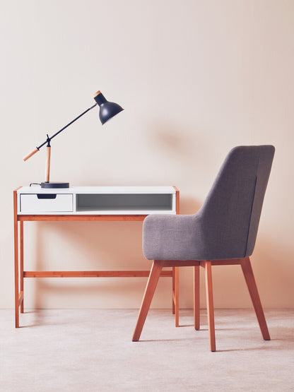 Stockholm Matte Black Table Lamp
