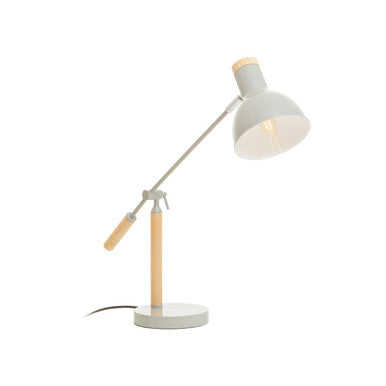 Stockholm Matte Grey Table Lamp