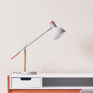 Stockholm Matte Grey Table Lamp