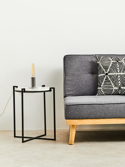 Stockholm Chrome Finish Table Lamp