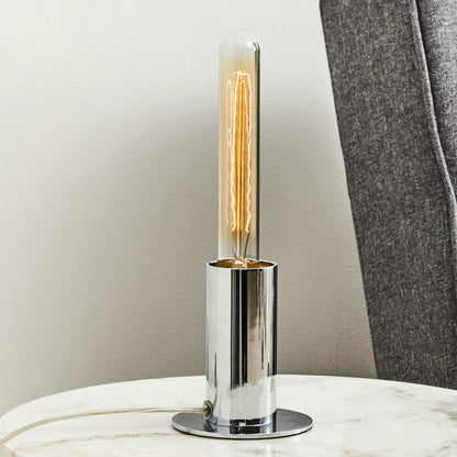 Stockholm Chrome Finish Table Lamp