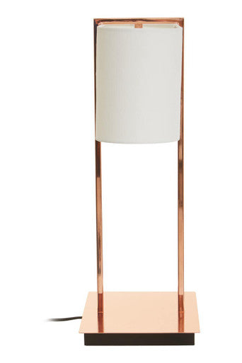 Lilian Copper Finish Table Lamp