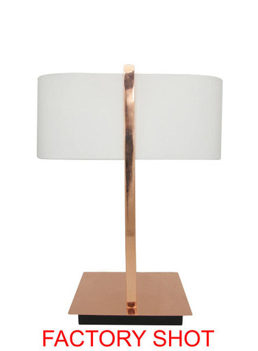 Lilian Copper Finish Table Lamp