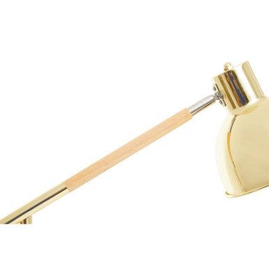 Stockholm Shiny Brass Adjustable Floor Lamp