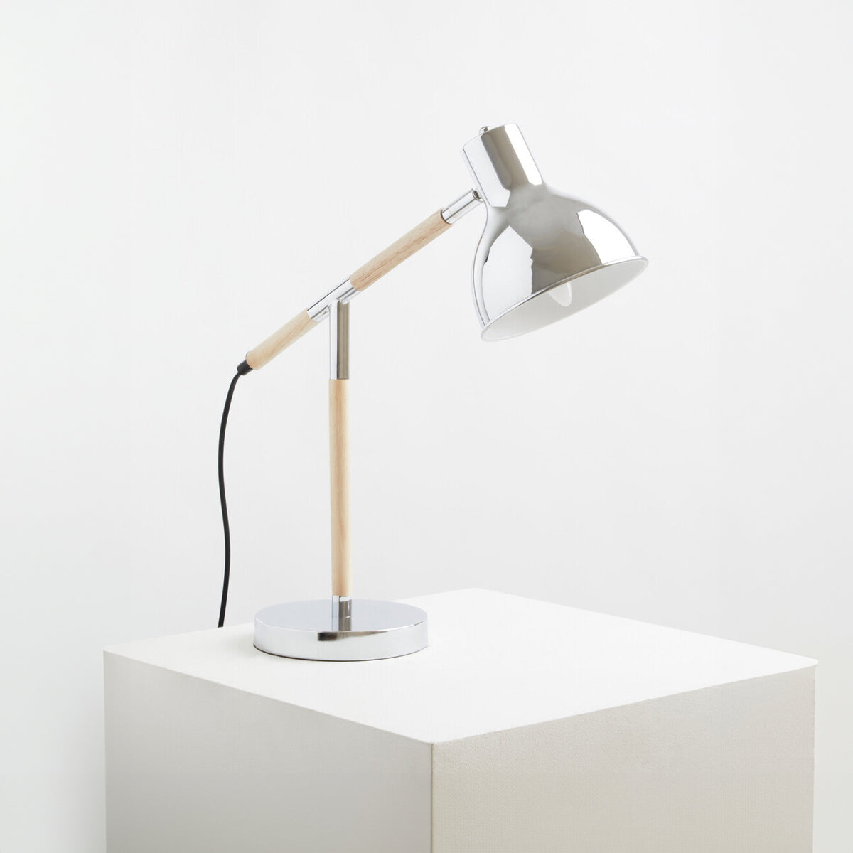Stockholm Adjustable Desk Lamp in  Chrome Finish