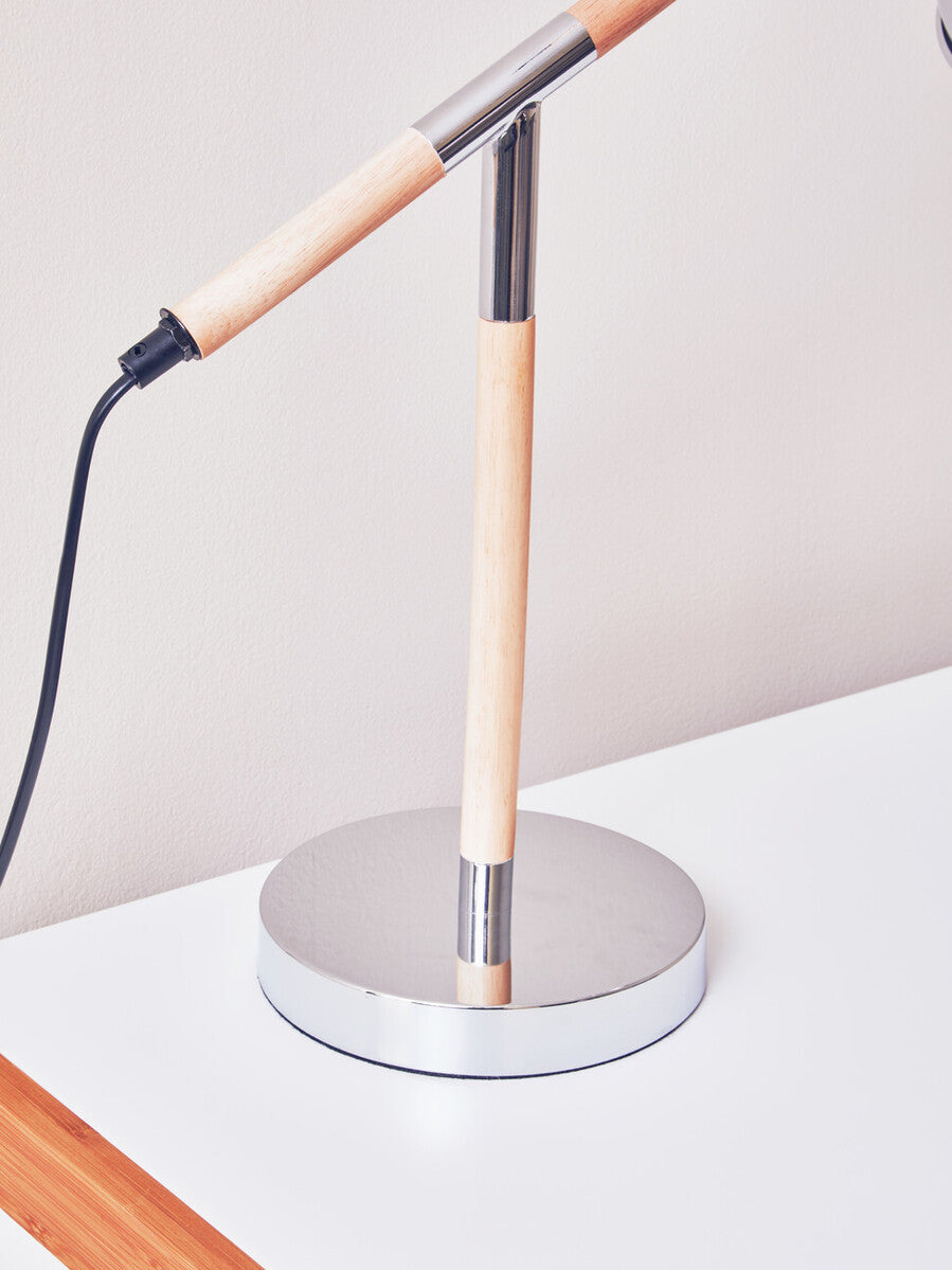 Stockholm Adjustable Desk Lamp in  Chrome Finish