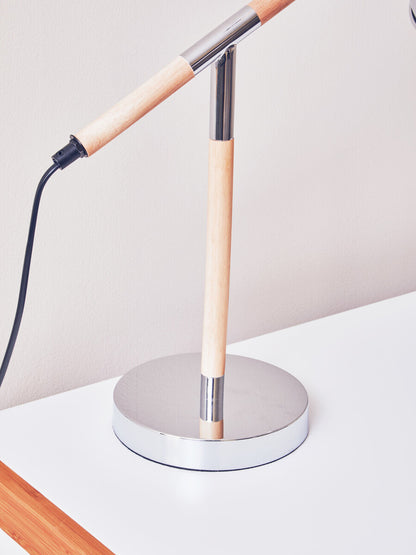 Stockholm Adjustable Desk Lamp in  Chrome Finish