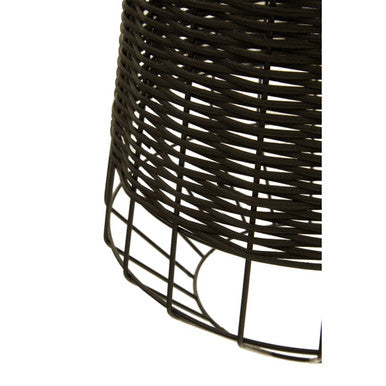 Jaya Black Rattan Pendant Light - image 3